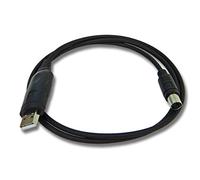 vhbw Cavo di programmazione USB compatibile con Yaesu/Vertex FT-817ND, FT-817, FT-857, FT-897, FT-857D, VX100, FT-897D, FT-100, FT-100D radio, nero