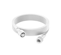 VHBW Cavo di prolunga da 5,6 m, compatibile con luci permanenti esterne Govee 2/Pro/Elite, 3 pin maschio a femmina, cavo di prolunga impermeabile per luce esterna, bianco