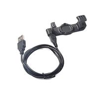 vhbw cavo di ricarica USB compatibile con Garmin Forerunner 225 smartwatch tracker - Docking station, nero, 94 cm