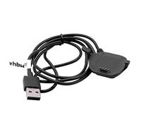 vhbw cavo di ricarica USB compatibile con Garmin Forerunner 25 (small) smartwatch tracker - Docking station, nero, 96 cm