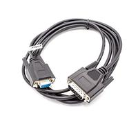 vhbw cavo EIA RS-232 compatibile con Siemens Simatic TP37, TP27, OP37, OP7, OP5 computer & periferiche - Adattatore seriale, 300 cm, nero