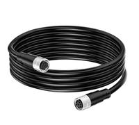 VHBW Cavo Ethernet per barca Humminbird 720073-5, 3 m, compatibile con tutti i modelli Helix 7, Helix 8, Helix 9, Helix 10, Helix 12, Helix 15, tutti i modelli Apex Solix Onix, nero