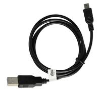 vhbw cavo USB A-Mini-B 5pol nero compatibile con OLYMPUS