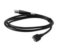 vhbw Cavo USB compatibile con Nikon D800, D800E, D810, D5, D850, D810a, D500 fotocamera, camcorder - cavo dati, 14,7 cm
