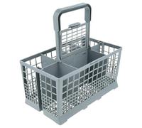 vhbw cestello universale per posate per lavastoviglie - con manico, 7 scomparto