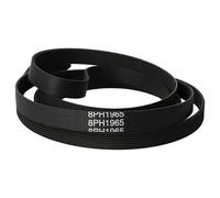 vhbw Cinghia trapezoidale compatibile con Bosch WTW 876, 854, 875, 874, 865, 863, 844, 841 asciugatrice - 196,5 cm nero