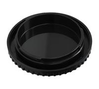 vhbw coperchio per corpo macchina compatibile con Canon EOS 50D, 550D, 5D, 5D Mark II, 600D, 60D, 650D, 6D, 7D fotocamera, DSLR - plastica, nero
