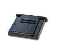 vhbw copri slitta flash compatibile con Panasonic Lumix DMC-G6, DMC-G6H, DMC-G6K, DMC-G6W fotocamera, reflex digitale SLR, nero, plastica