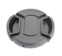 vhbw copriobiettivo 43 mm compatibile con Panasonic HDC-HS250, HDC-HS300, HDC-SD20, HDC-SD1 fotocamera - plastica nero, presa interna