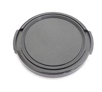 vhbw copriobiettivo 49 mm compatibile con Panasonic HC-X900, HC-X800, HC-X929 fotocamera - plastica nero, con maniglia laterale