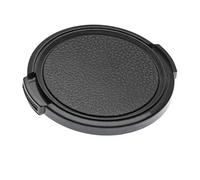 vhbw copriobiettivo 55 mm compatibile con Sony 100 mm 2.8 Macro, 35 mm 1.4 G, 500 mm 8 fotocamera - plastica, nero, con maniglia laterale