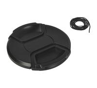 vhbw copriobiettivo compatibile con Minolta fotocamera - plastica, nero, 82mm