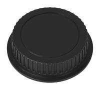 vhbw copriobiettivo posteriore compatibile con Canon EOS Kiss X2, X3, X4, X5, X50, X6, X70 fotocamera - plastica, nero