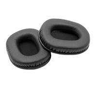 vhbw cuscinetti auricolari di ricambio compatibile con Audio Technica ATH-M30, ATH-M20, ATH-M40 cuffie, headset, poliuretano/gommapiuma nero