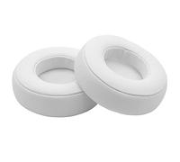 vhbw cuscinetti auricolari di ricambio compatibile con Beats Monster by Dr. Dre Mixr cuffie, headset, poliuretano/gommapiuma bianco