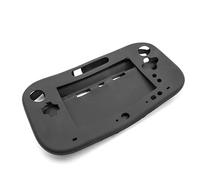 vhbw custodia, case compatibile con Nintendo Wii U Gamepad console di gioco, controller - silicone, nero