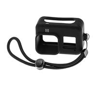 vhbw custodia compatibile con GoPro Hero 8 fotocamera - case, silicone, nero