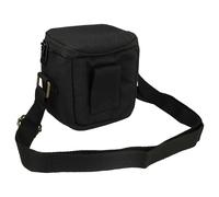 vhbw custodia compatibile con Panasonic Lumix DMC-G5, DMC-G6, DMC-GF1, DMC-GF6, DMC-GF7, DMC-GM1, DMC-GX7, DMC-FZ200 macchina fotografica - grigio