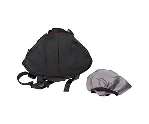 vhbw Custodia universale 1641 nera-rosso compatibile con fotocamera Sony Alpha NEX-3, NEX-3N, NEX-5, NEX-5K, NEX-5N, NEX-5R, NEX-6, NEX-7, NEX-7B, NEX-7C, NEX-7K