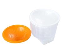 vhbw diffusore compatibile con METZ Mecablitz 60, 58, 76, 64, 70 flash, fotocamera - plastica trasparente opaco, 11,5 x 12,8 cm