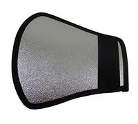 vhbw diffusore, softbox compatibile con Canon Speedlite 320EX, 420EX, 380EX flash, fotocamera - plastica nero/argento, 18,5 x 20,3 cm