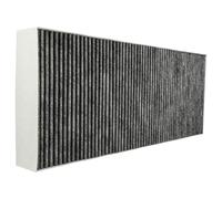 vhbw Filtro a carboni attivi compatibile con Bosch DBB97AM60, DBB67AM60, DFR067A52, DFM064A50, DFL064A50 cappe aspiranti - 46 x 19,1 x 5 cm