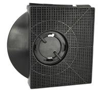 vhbw filtro a carboni attivi compatibile con Elica ELIBLOC 9 ST SILVER F/80 WURTH, ELIBLOC LUX GR/A/60 cappe aspiranti - 21,3 x 20,7 x 4,1 cm