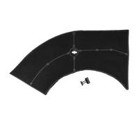 vhbw filtro a carboni attivi compatibile con Ikea HOO A00 5, HOO 0515, HOO 054 5, CH 100 W, HOO 0505 cappe aspiranti - 28 x 13,3/9,5 x 2,6 cm