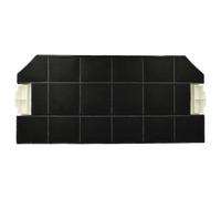 vhbw filtro a carboni attivi sostituisce Neff Z5146X0, Z5146X5 per cappe aspiranti - 49,6 x 23 x 3 cm