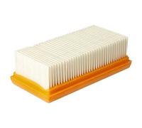 vhbw filtro a pieghe piatte compatibile con Flex VCE 44 H AC, 44 L AC, 44 M AC a umido e a secco, aspirapolvere - Filtro aria raffreddamento motore