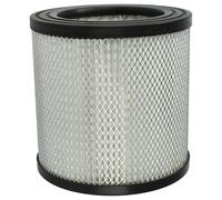 vhbw filtro a pieghe piatte compatibile con Scheppach NTS30 Premium aspiratore - nero/bianco/argento