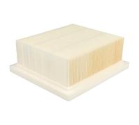 vhbw filtro a pieghe piatte compatibile con Worx WX031, WX031.9 aspirapolvere - Elemento filtrante