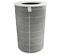 vhbw Filtro ai carboni attivi compatibile con Xiaomi Smart Air Purifier 4 Pro purificatore d'aria - H12- filtro dell'aria bianco/grigio