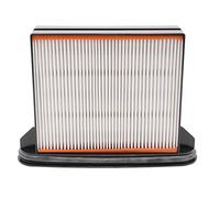 vhbw filtro compatibile con Bosch GAS50, GAS25, GAS25L SFC, GAS50M aspirapolvere - Filtro HEPA nero/bianco/grigio