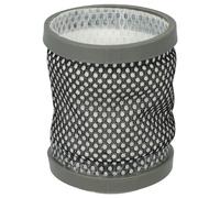 vhbw filtro compatibile con Dirt Devil Cavalier Parquet, Cavalier Reach, Cavalier aspirapolvere - Filtro aria di scarico, nero/bianco/grigio