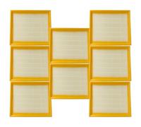 vhbw filtro compatibile con Festool CTL 48 E LE EC/B22 R1 aspirapolvere - filtro HEPA bianco/giallo