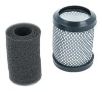 vhbw filtro compatibile con Hoover H-Free 10 aspirapolvere - Filtro aria di scarico, grigio