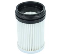vhbw filtro compatibile con Makita DCL280F, DCL281F, DCL180F, DCL280FZ, DCL181F, DCL281FRF, DCL180 aspirapolvere - filtro HEPA nero/bianco