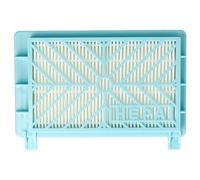 vhbw filtro compatibile con Philips HR8566/11, HR8566, HR8566/02, HR8566/01, HR8564/11, HR8566/05 aspirapolvere - filtro HEPA nero/bianco