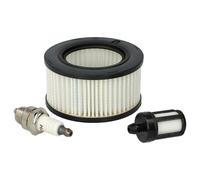 vhbw filtro dell'aria, filtro carburante, candela compatibile con Stihl MS 291, MS 311, MS 291 C motosega - Set di manutenzione