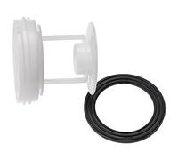 vhbw filtro lanugine compatibile con Bosch Siemens Balay Neff WFB2002NL/36, WFB2002NL33, WFB2002NL36 lavatrice asciugatrice - 6,2cm + guarnizione