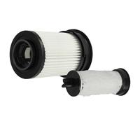 vhbw filtro sostituisce Miele 11385020, 4002516262756, 41996704EU1, HX-FSF per aspirapolvere - filtro combinato (prefiltro + filtro HEPA) nero/bianco
