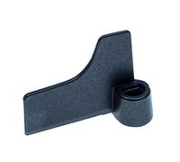 vhbw gancio compatibile con Panasonic SD-RD250, SD-ZB2502, SD-ZB2502WXE impastatrice - Attacco, 6,7 x 5 cm, lega di alluminio, nero