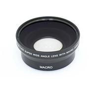 vhbw grandangolo-lente macro addizionale 0,45x per obiettivo fotocamera con filettatura da 62 mm