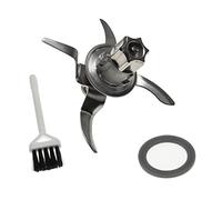 vhbw gruppo lame compatibile con Vorwerk Bimby TM6 robot da cucina - Con 4 lame (acciaio inox), in uarnizione ad anello, incl. spazzola per pulire