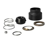 vhbw guaina protettiva per mandrino per punte da trapano compatibile con Bosch PBH 14-E, PBH 16 martello perforatore, trapano nero/argento