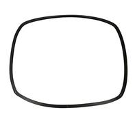 vhbw guarnizione compatibile con Hotpoint-Ariston FB 231#, FB 51 A1#, FB 51.1 IX#, FB 512#, FB 23 C1# - 43 x 32 x 0,8 cm, con ganci angolari nero