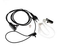 vhbw headset, auricolari compatibile con Icom IC-4SE, IC-4SET, IC-80AD, IC-91A, IC-91AD, IC-A1, IC-A2, IC-A20, IC-A21, IC-A22 radio, walkie-talkie