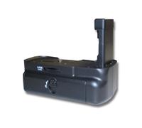 vhbw impugnatura battery grip compatibile con Nikon D3300, D3100, D3200 fotocamera reflex, incl. ghiera di selezione