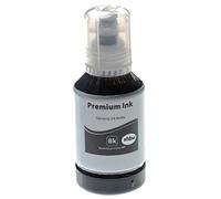 vhbw inchiostro di ricarica pigmentato compatibile con Canon Pixma G4510, G4511, G5050, G6050, G7050, GM2050 stampante - nero 127ml